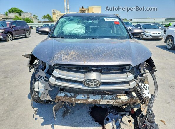 5TDBZRFH4KS954640 2019 TOYOTA HIGHLANDER Charcoal Դիմացի տեսք