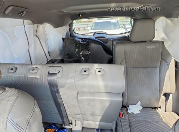 5TDBZRFH4KS954640 2019 TOYOTA HIGHLANDER Charcoal Հետևի նստատեղերի տեսք