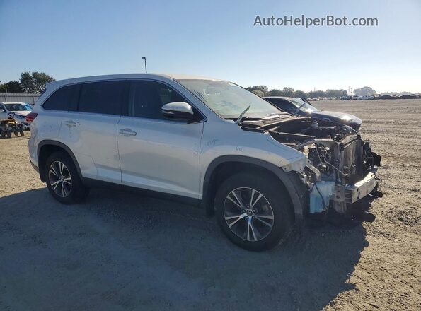 5TDBZRFH4KS981207 2019 TOYOTA HIGHLANDER White Передня права чверть