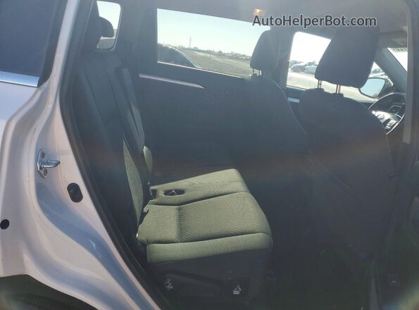 5TDBZRFH4KS981207 2019 TOYOTA HIGHLANDER White Вид задньої частини салону