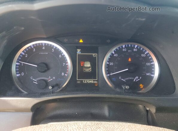 5TDBZRFH4KS981207 2019 TOYOTA HIGHLANDER White Вид щитка приладів