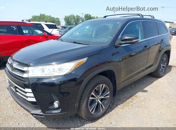 5TDBZRFH5KS974332 2019 TOYOTA HIGHLANDER Black Vista frontal