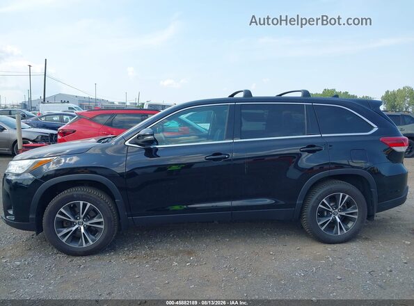 5TDBZRFH5KS974332 2019 TOYOTA HIGHLANDER Black Vista interior de 360 grados