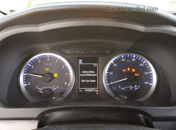 5TDBZRFH6KS962271 2019 TOYOTA HIGHLANDER Gray Widok zestawu wskaźników