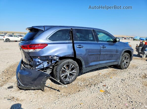 5TDBZRFH6KS962495 2019 TOYOTA HIGHLANDER Blue Հետևի աջ