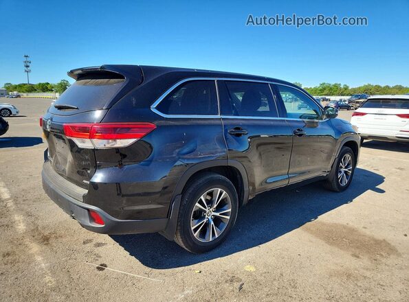 5TDBZRFH7HS377286 2017 TOYOTA HIGHLANDER Черный Задняя правая четверть
