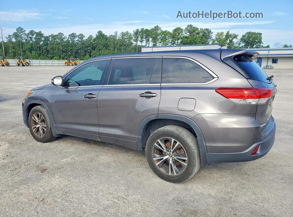 5TDBZRFH7HS416118 2017 TOYOTA HIGHLANDER Gray Trasero izquierdo