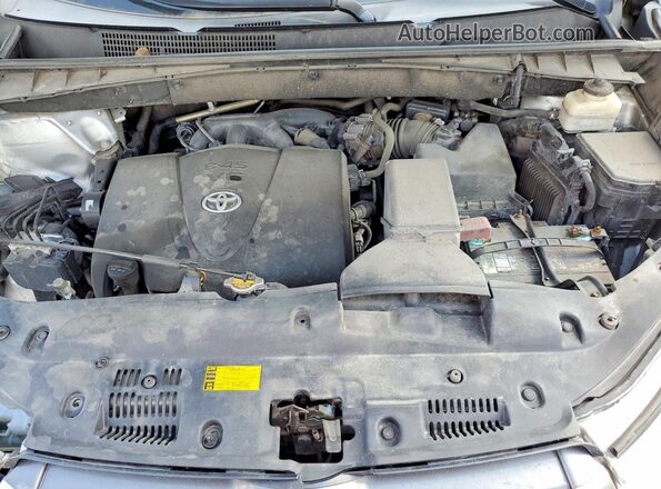 5TDBZRFH7HS442802 2017 TOYOTA HIGHLANDER Silver Vista del compartimento del motor