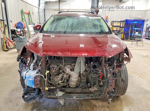 5TDBZRFH7KS728009 2019 TOYOTA HIGHLANDER Бордовый Вид спереди