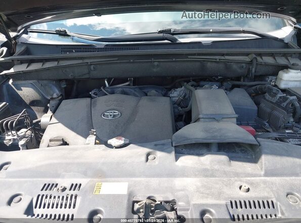 5TDBZRFH7KS986062 2019 TOYOTA HIGHLANDER Black Вид ззаду