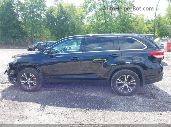5TDBZRFH7KS986062 2019 TOYOTA HIGHLANDER Black Панорамний вид салону 360°
