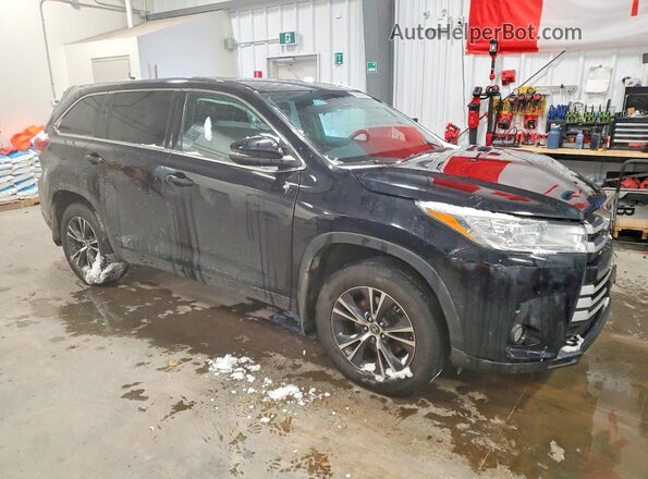5TDBZRFH8JS827579 2018 TOYOTA HIGHLANDER Black Delantero derecho