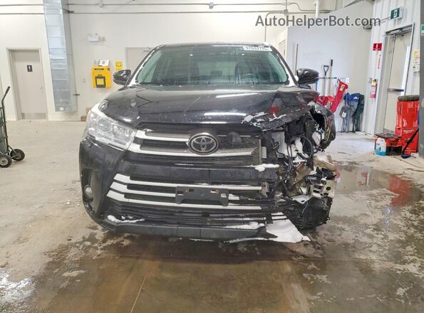 5TDBZRFH8JS827579 2018 TOYOTA HIGHLANDER Black Vista frontal