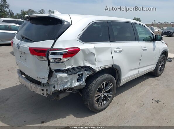5TDBZRFH9JS494079 2018 TOYOTA HIGHLANDER White Rear right