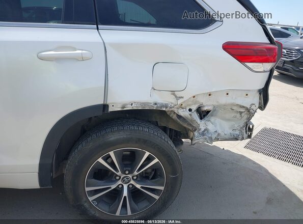 5TDBZRFH9JS494079 2018 TOYOTA HIGHLANDER White Front view