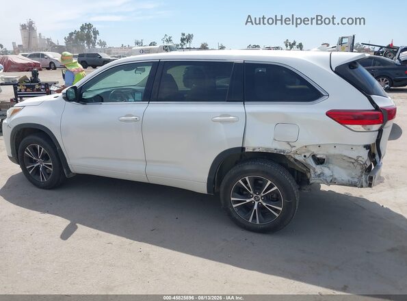 5TDBZRFH9JS494079 2018 TOYOTA HIGHLANDER White Rear left
