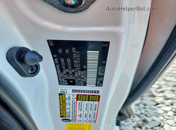 5TDCRKEC4PS154364 2023 TOYOTA SIENNA White VIN sticker view