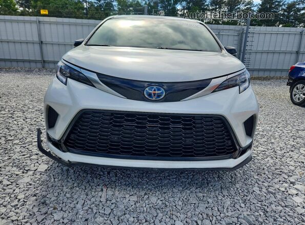 5TDCRKEC4PS154364 2023 TOYOTA SIENNA White Front view