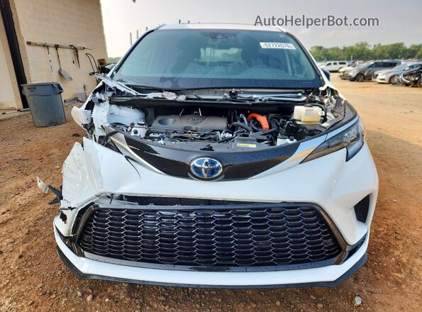 5TDCSKFC1RS153856 2024 TOYOTA SIENNA White Դիմացի տեսք