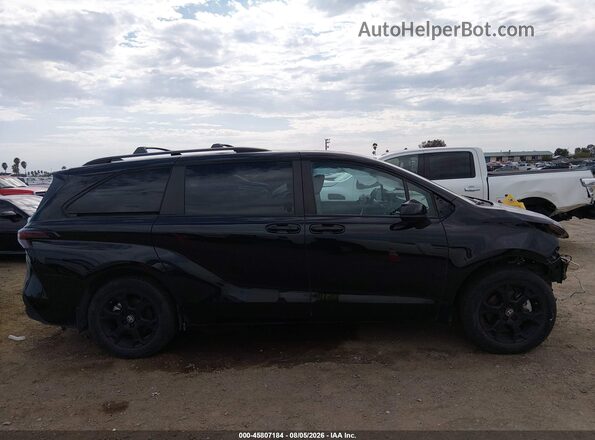 5TDCSKFC3SS175878 2025 TOYOTA SIENNA Black Սալոնի 360 աստիճան տեսք