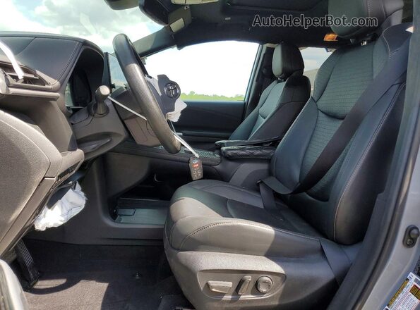 5TDCSKFC4SS166879 2025 TOYOTA SIENNA Gray Widok wnętrza z przodu