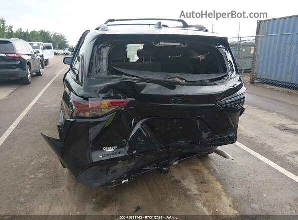 5TDCSKFC5SS168785 2025 TOYOTA SIENNA Black Vista frontal