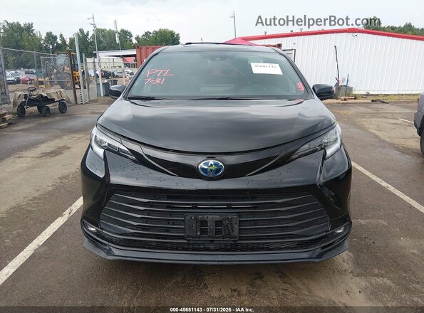 5TDCSKFC5SS168785 2025 TOYOTA SIENNA Black Vista del salpicadero