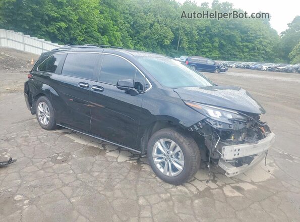 5TDCSKFC6PS106268 2023 TOYOTA SIENNA Black წინა მარჯვენა