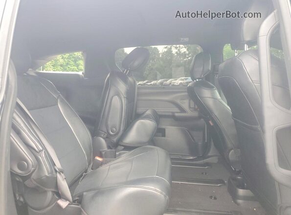 5TDCSKFC6PS106268 2023 TOYOTA SIENNA Black უკანა სალონის ხედი