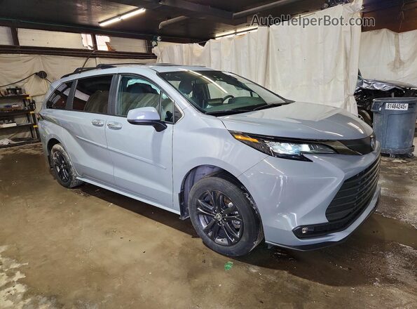 5TDCSKFC6RS143744 2024 TOYOTA SIENNA Gray Przód prawy