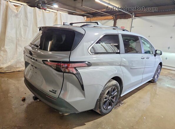 5TDCSKFC6RS143744 2024 TOYOTA SIENNA Gray Tył prawy