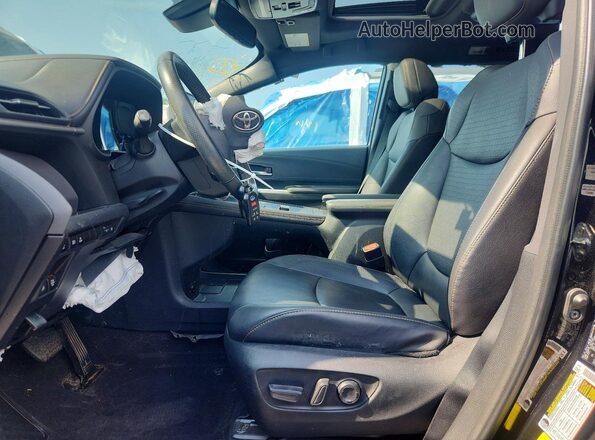 5TDCSKFC7PS088668 2023 TOYOTA SIENNA Black Սալոնի դիմացի տեսք