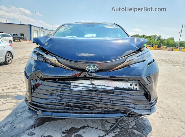 5TDCSKFC7PS088668 2023 TOYOTA SIENNA Black Դիմացի տեսք