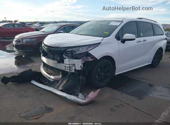 5TDCSKFC8TS252925 2026 TOYOTA SIENNA Белый Передняя левая четверть