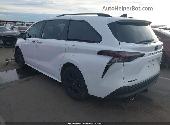 5TDCSKFC8TS252925 2026 TOYOTA SIENNA Белый Задняя левая четверть