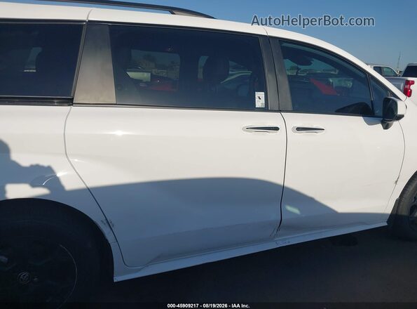 5TDCSKFC8TS252925 2026 TOYOTA SIENNA Белый Вид задней части салона