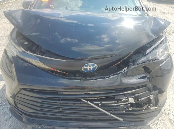 5TDCSKFCXRS121472 2024 TOYOTA SIENNA Черный Вид подкапотного пространства