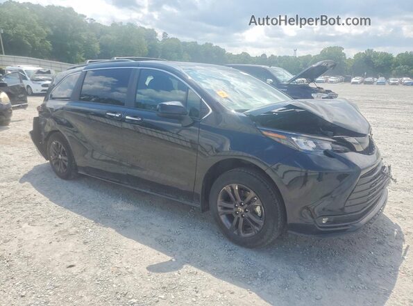 5TDCSKFCXRS121472 2024 TOYOTA SIENNA Черный Передняя правая четверть