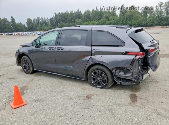 5TDCSKFCXSS223568 2025 TOYOTA SIENNA Gray უკანა მარცხენა