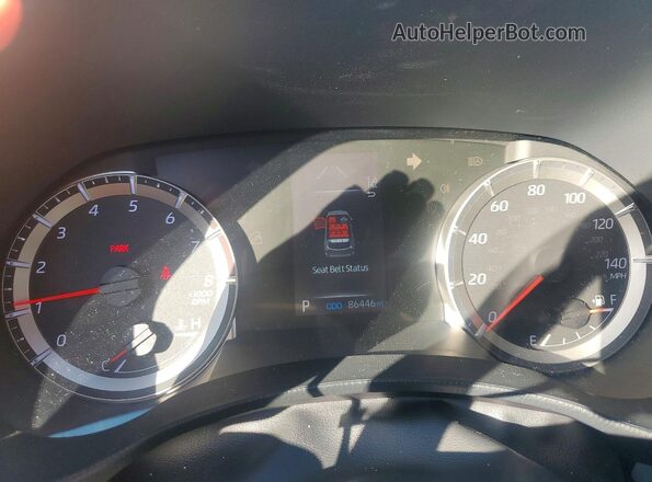 5TDCZRAH2NS125629 2022 TOYOTA HIGHLANDER White Սարքավորումների վահանակի տեսք