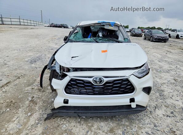 5TDCZRAH3LS028789 2020 TOYOTA HIGHLANDER White Front view