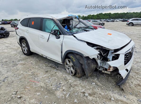5TDCZRAH3LS028789 2020 TOYOTA HIGHLANDER White Front right