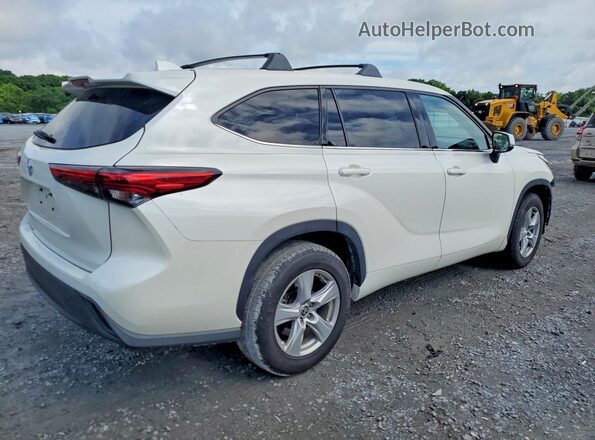 5TDCZRAH3LS503292 2020 TOYOTA HIGHLANDER White Rear right