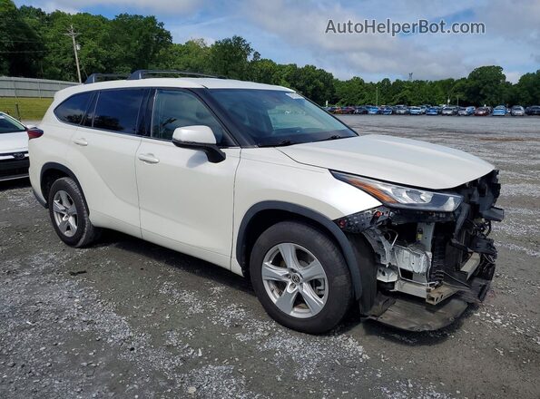 5TDCZRAH3LS503292 2020 TOYOTA HIGHLANDER White Front right