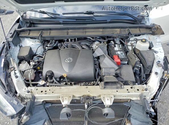 5TDCZRAH3LS503292 2020 TOYOTA HIGHLANDER White Engine compartment view