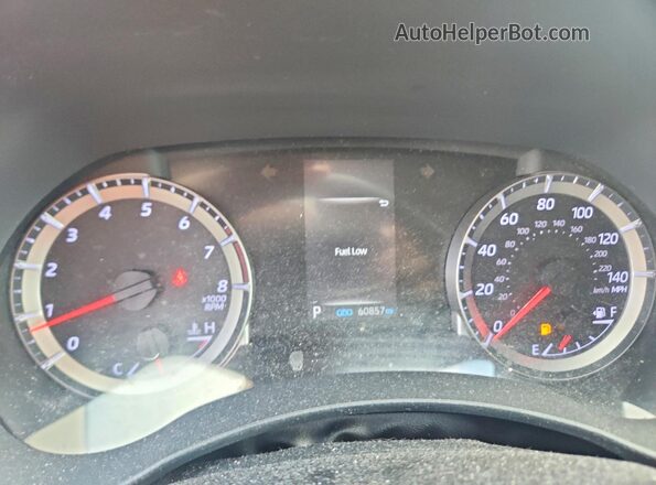 5TDCZRAH4MS517459 2021 TOYOTA HIGHLANDER Gray Vista del cuadro de instrumentos
