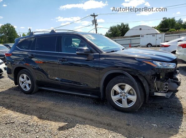 5TDCZRBH4LS505731 2020 TOYOTA HIGHLANDER Black Առջևի աջ