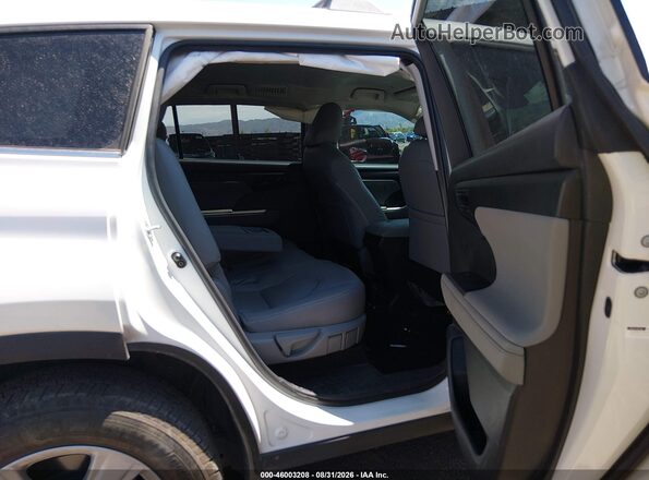 5TDCZRBH4MS523289 2021 TOYOTA HIGHLANDER Белый Вид наклейки с VIN-кодом