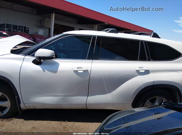 5TDCZRBH4MS523289 2021 TOYOTA HIGHLANDER Белый Панорамный вид салона 360°