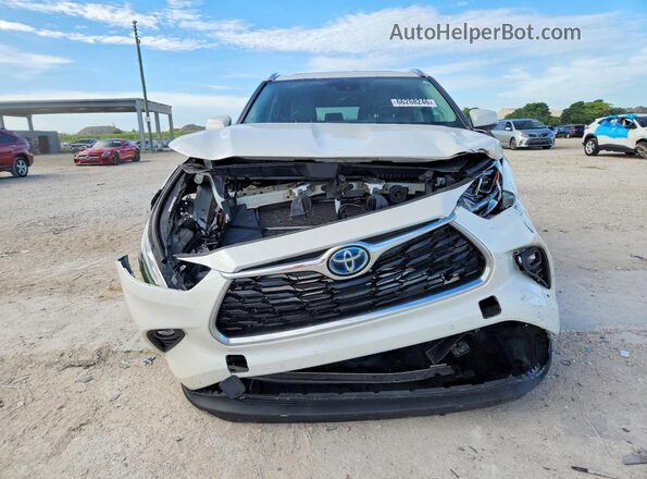 5TDDBRCH9MS527202 2021 TOYOTA HIGHLANDER White Vista frontal